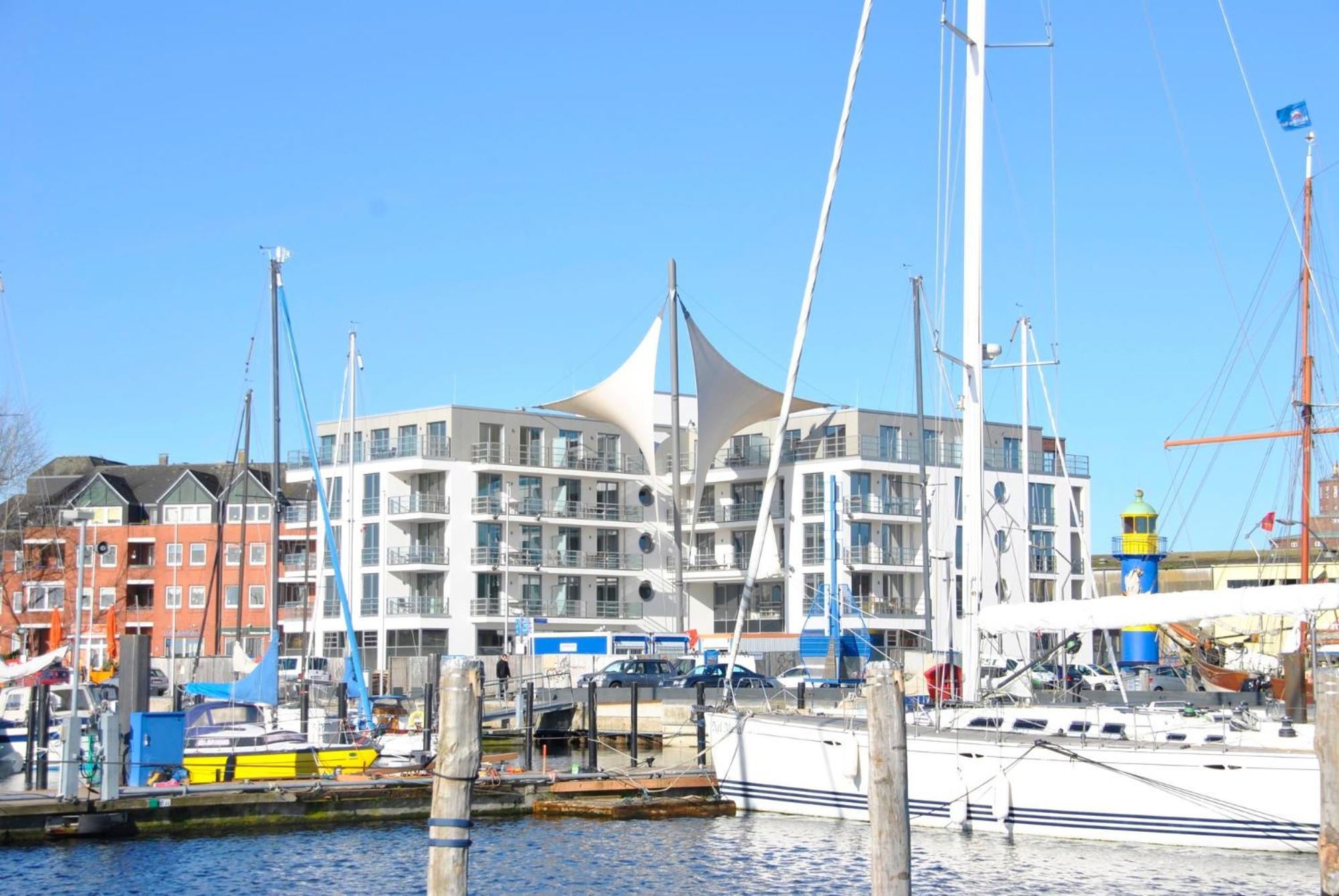 Apartment 42 "Segler", Mit Sauna, Blickrichtung Offene See Eckernförde Eksteriør bilde