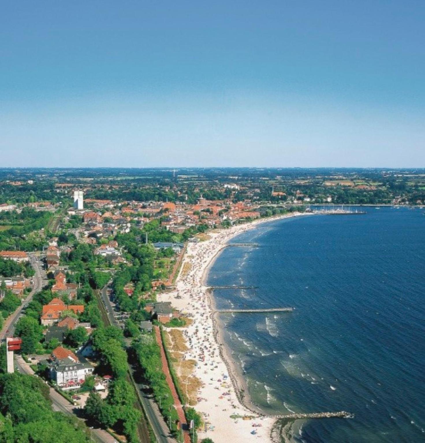 Apartment 42 "Segler", Mit Sauna, Blickrichtung Offene See Eckernförde Eksteriør bilde