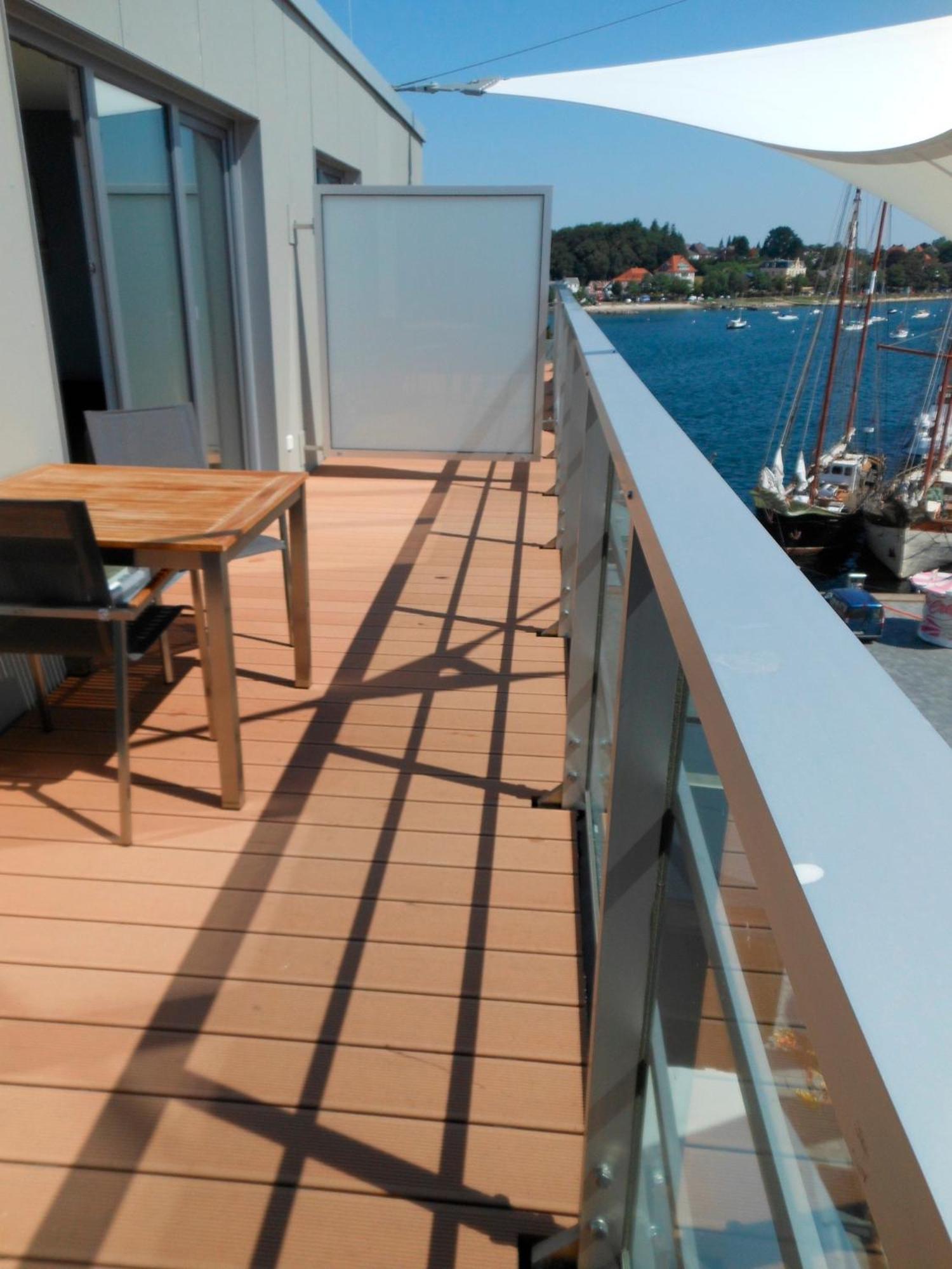Apartment 42 "Segler", Mit Sauna, Blickrichtung Offene See Eckernförde Eksteriør bilde